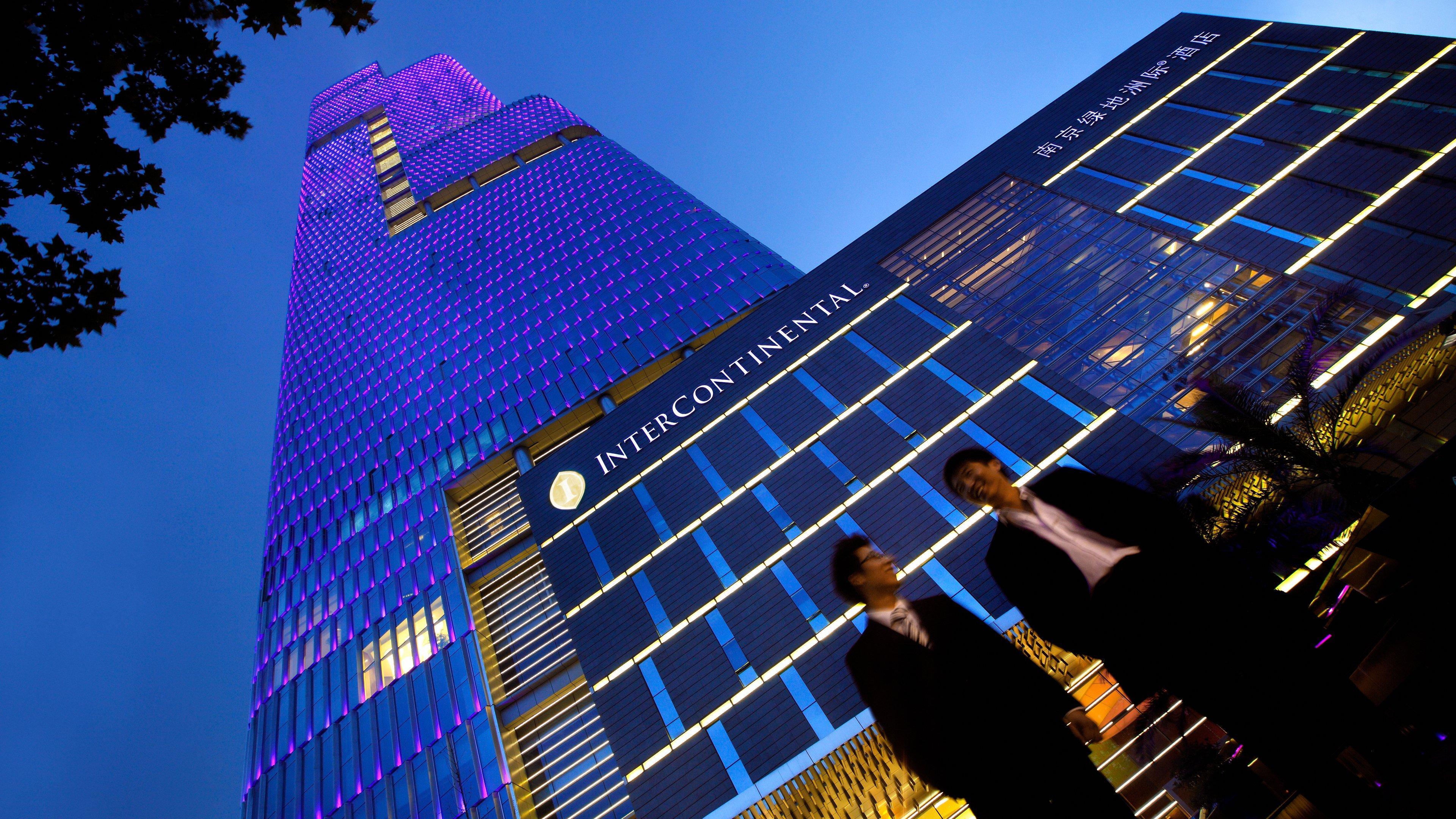 Hotel Intercontinental Nanjing By Ihg Zewnętrze zdjęcie