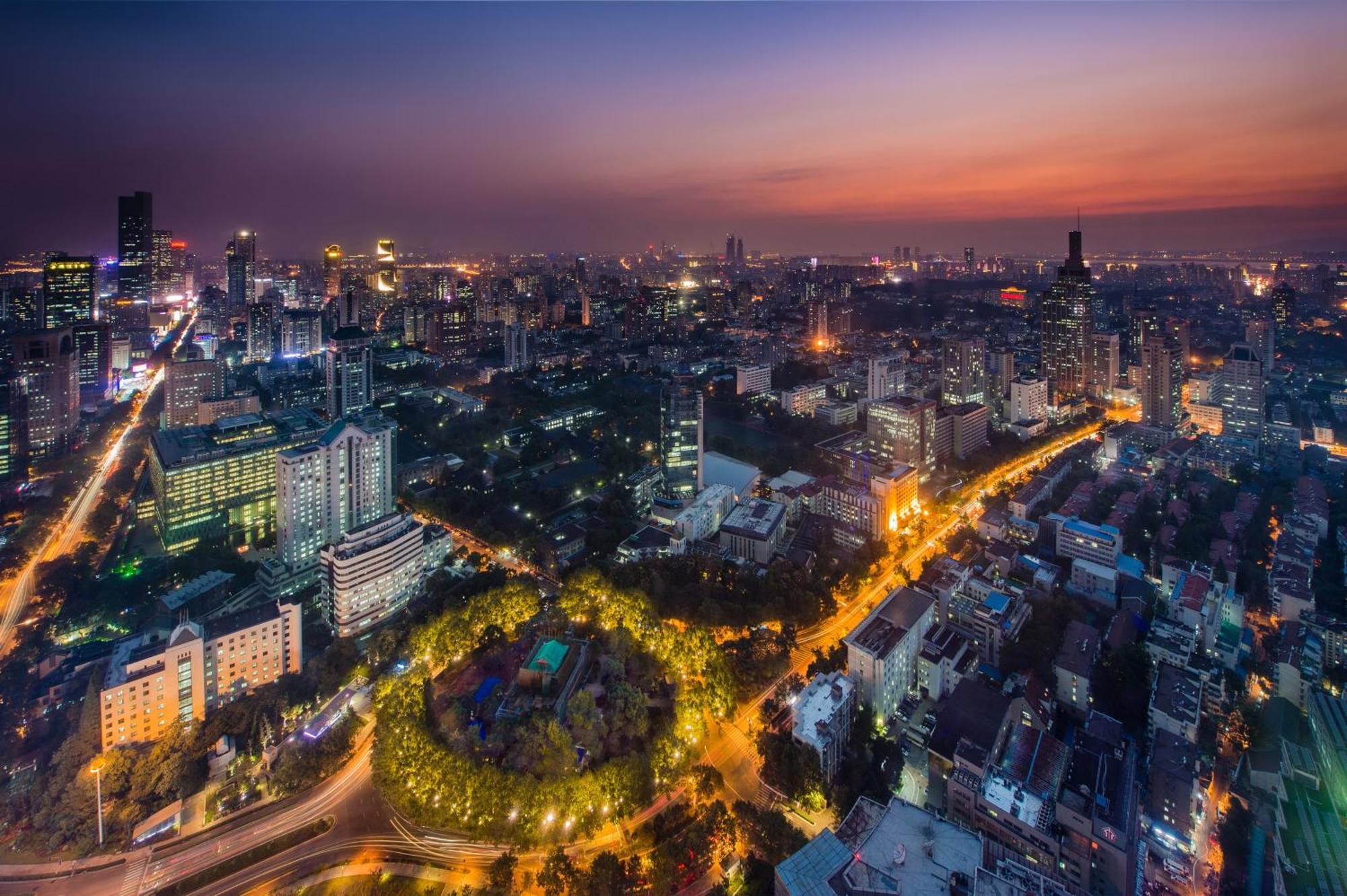 Hotel Intercontinental Nanjing By Ihg Zewnętrze zdjęcie